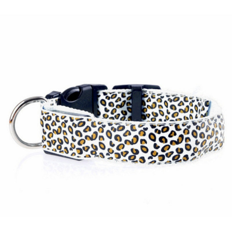 KFX-5737405 Rechargeable LED Dog Collar for Safety and Visibility at Night