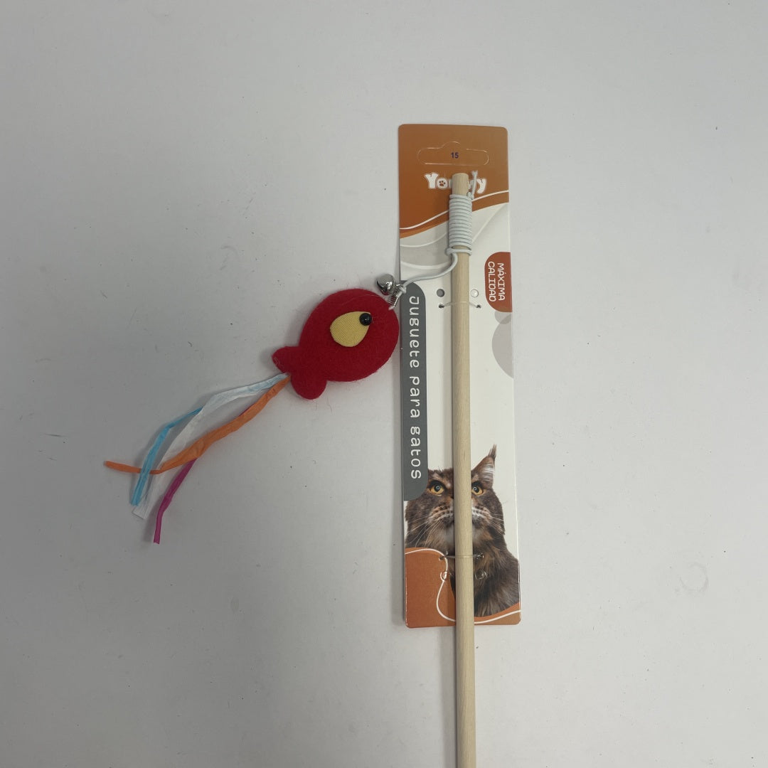 KFX-5740221 Interactive Fish Cat Teaser for Engaging Playtime
