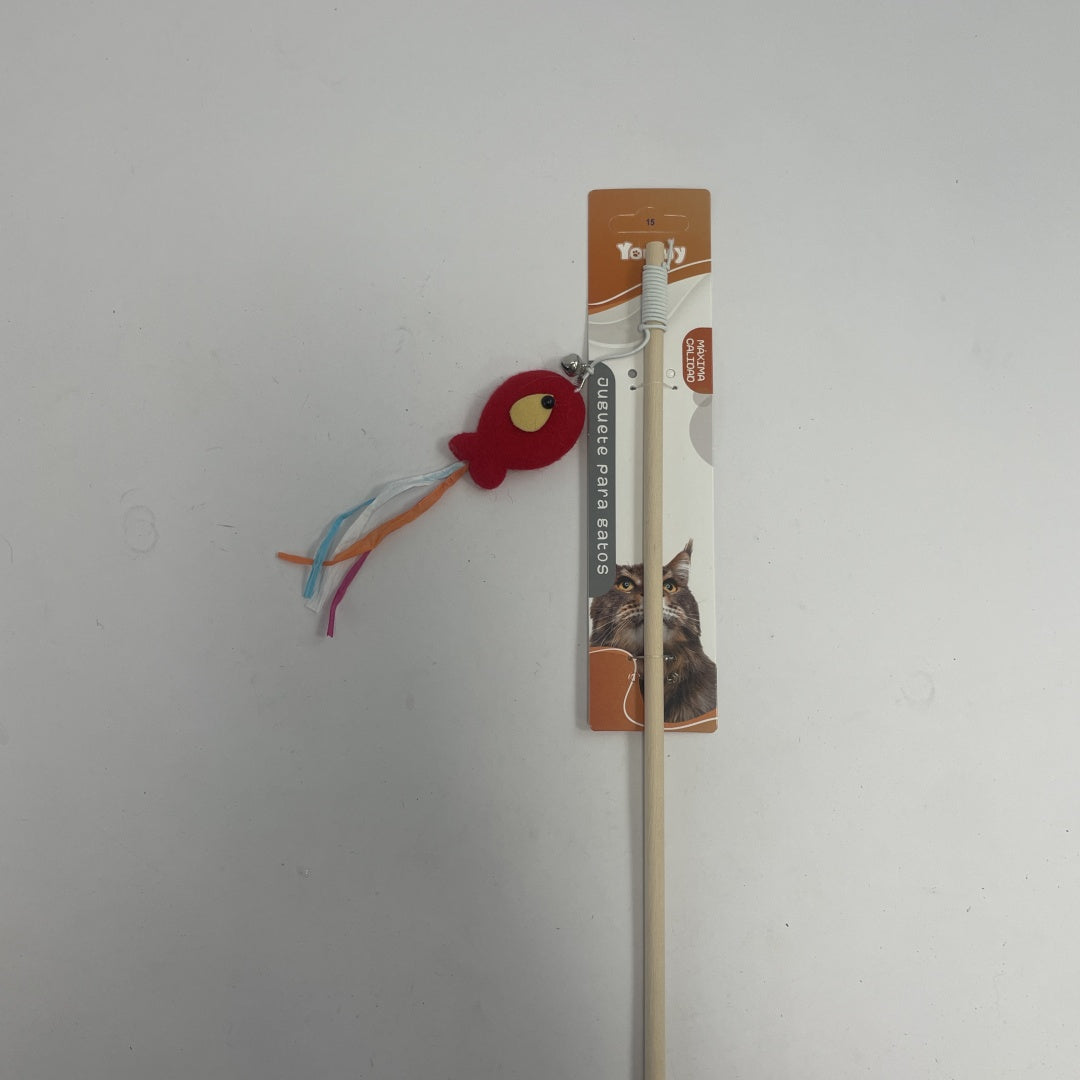 KFX-5740221 Interactive Fish Cat Teaser for Engaging Playtime
