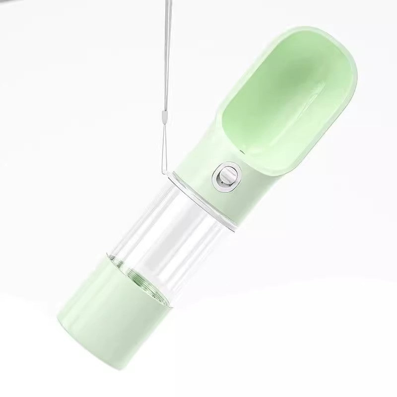 KFX-5741245 Portable Multifunctional Pet Water Cup for Outdoor Use - Available in Gray, Blue, Green, Pink