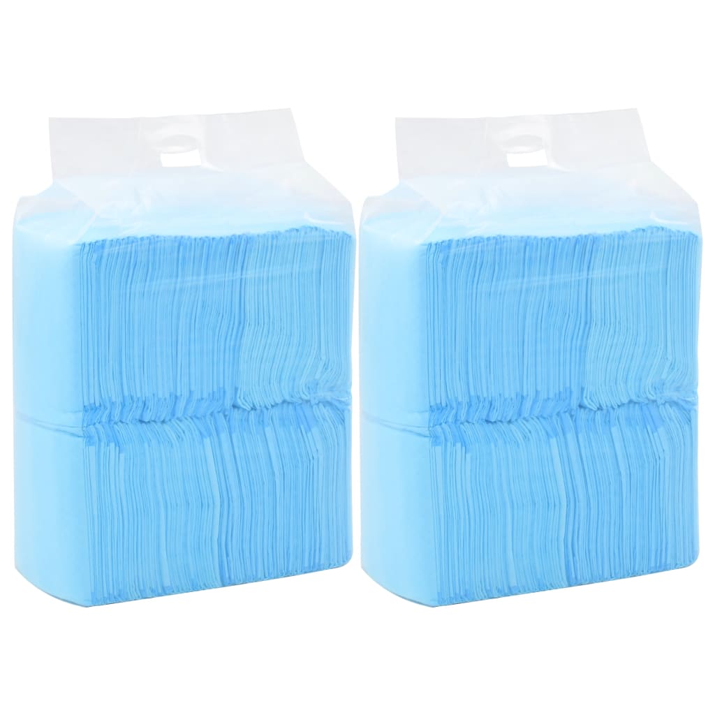 KFX-5745341 Highly Absorbent Puppy Training Pads - 100 pcs, 45x33 cm, Non-Woven Fabric, Blue and White