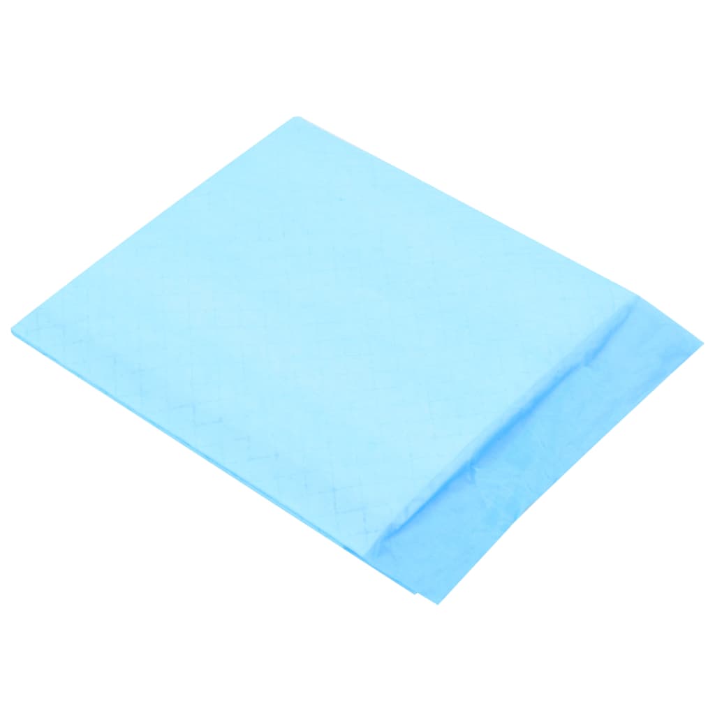 KFX-5745341 Highly Absorbent Puppy Training Pads - 100 pcs, 45x33 cm, Non-Woven Fabric, Blue and White