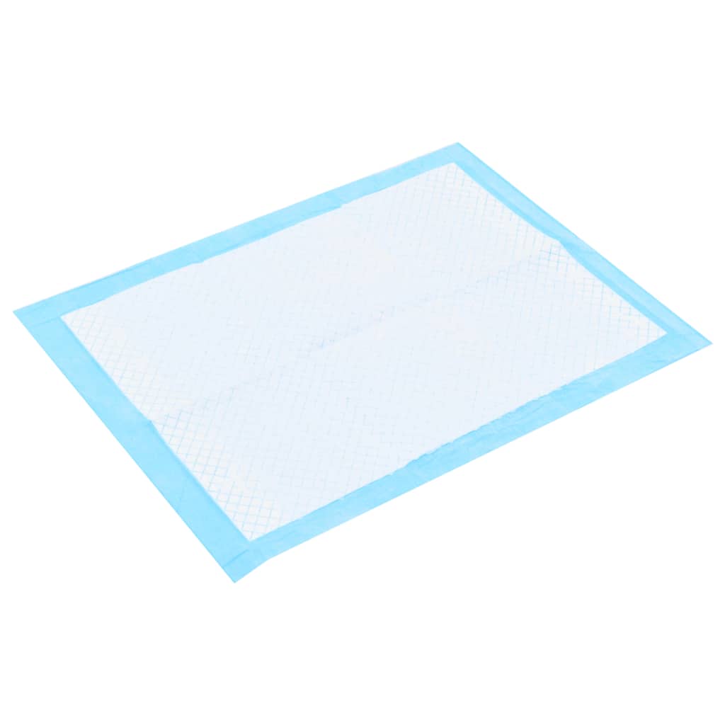 KFX-5745341 Highly Absorbent Puppy Training Pads - 100 pcs, 45x33 cm, Non-Woven Fabric, Blue and White