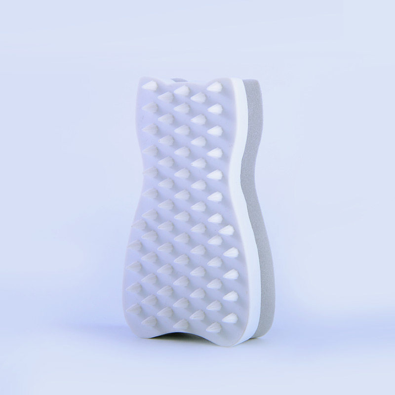 KFX-5746749 Silicone Cat and Dog Hair Removal Comb with Sponge for Effective Grooming