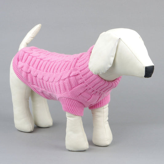 KFX-5748925 High Elastic Solid Color Dog Sweater in Multiple Sizes and Colors
