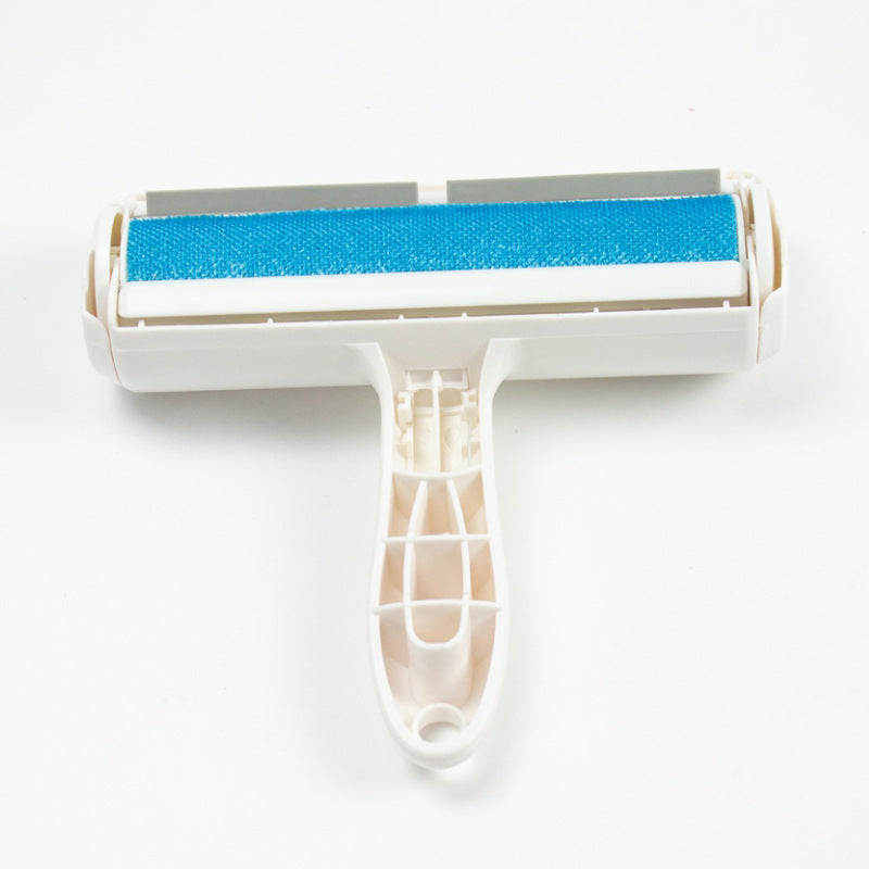 KFX-5752509 Large Pet Roller Sticky Brush for Hair Removal - Red/Blue, Modern Design