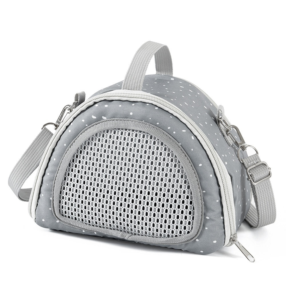 KFX-5753149 Portable Diaper Bag for Small Pets - Gray, Green, Orange Polyester, Four Seasons Use