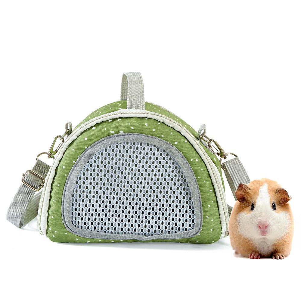 KFX-5753149 Portable Diaper Bag for Small Pets - Gray, Green, Orange Polyester, Four Seasons Use