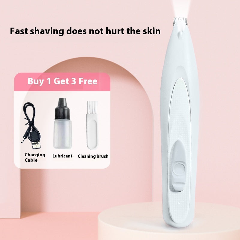 KFX-5754685 Electric Pet Nail Grinder for Gentle Foot Care - Mute, Rechargeable, Compact Design