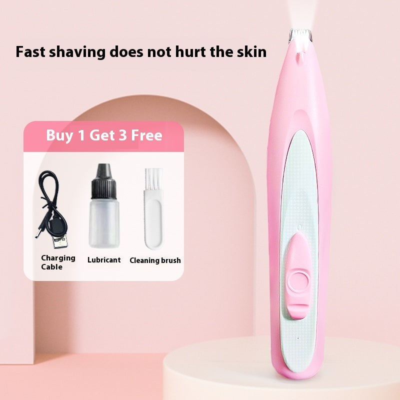 KFX-5754685 Electric Pet Nail Grinder for Gentle Foot Care - Mute, Rechargeable, Compact Design