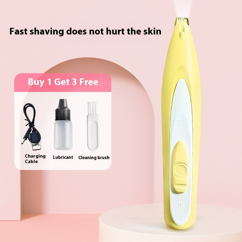 KFX-5754685 Electric Pet Nail Grinder for Gentle Foot Care - Mute, Rechargeable, Compact Design