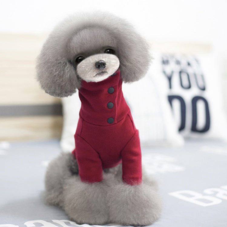 KFX-5755069 Cozy Cotton Coat for Small Dogs - Casual Autumn and Winter Wear