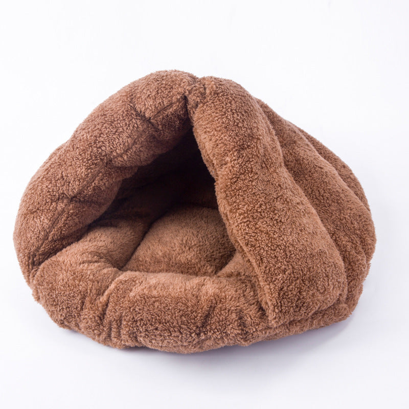 KFX-5756733 Cozy Cloth Cat Nest Bed for All Seasons – 26x24x5cm