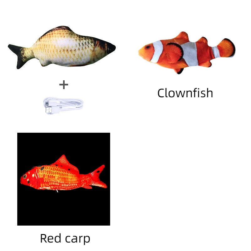KFX-5757501 Electric Jumping Fish Toy for Cats – Safe, Durable, and Engaging Interactive Pet Plaything