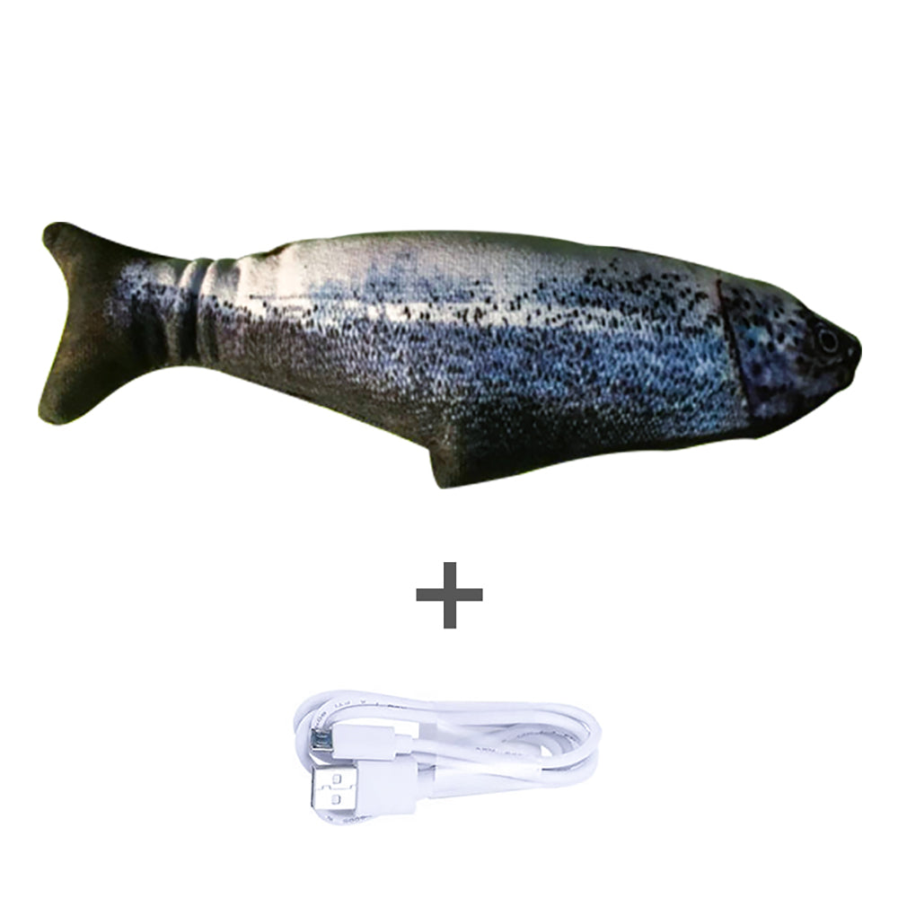 KFX-5757501 Electric Jumping Fish Toy for Cats – Safe, Durable, and Engaging Interactive Pet Plaything