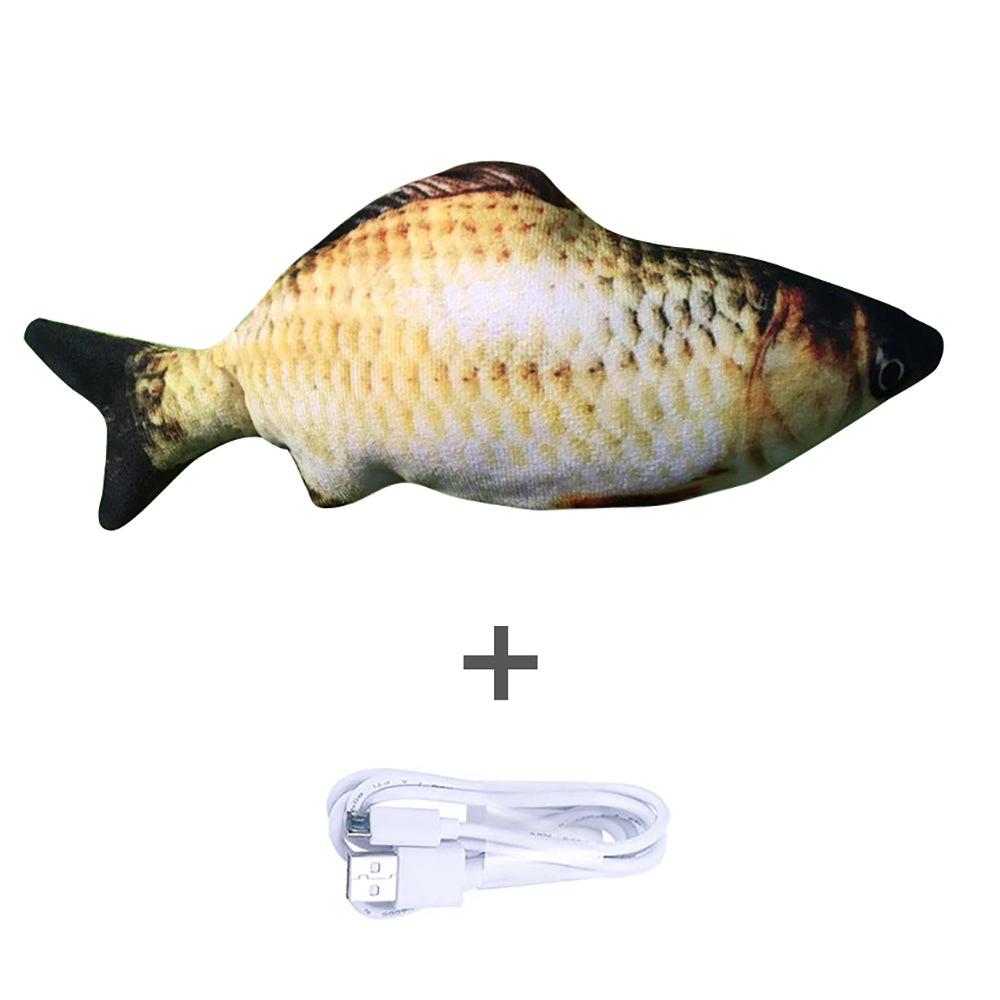KFX-5757501 Electric Jumping Fish Toy for Cats – Safe, Durable, and Engaging Interactive Pet Plaything