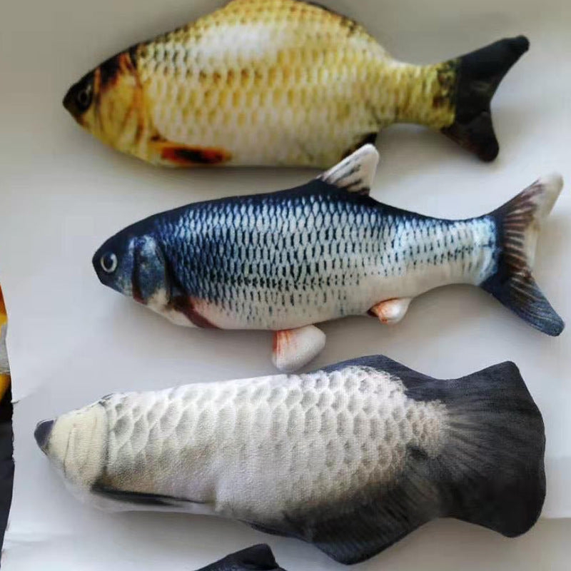 KFX-5757501 Electric Jumping Fish Toy for Cats – Safe, Durable, and Engaging Interactive Pet Plaything