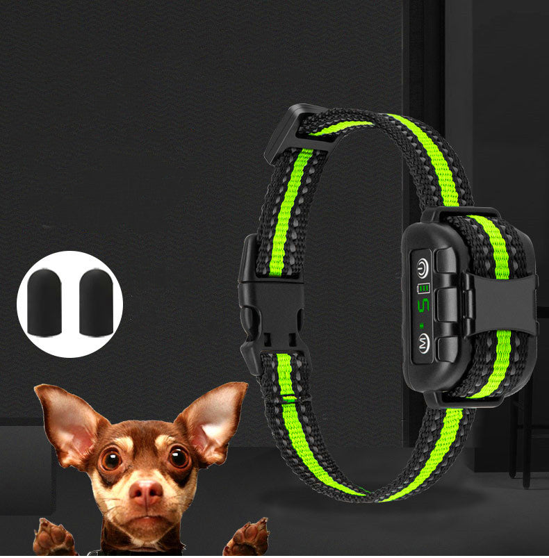 KFX-5764413 Intelligent Bark Control Device with Digital Display and Shock Mode – Waterproof & Adjustable Sensitivity