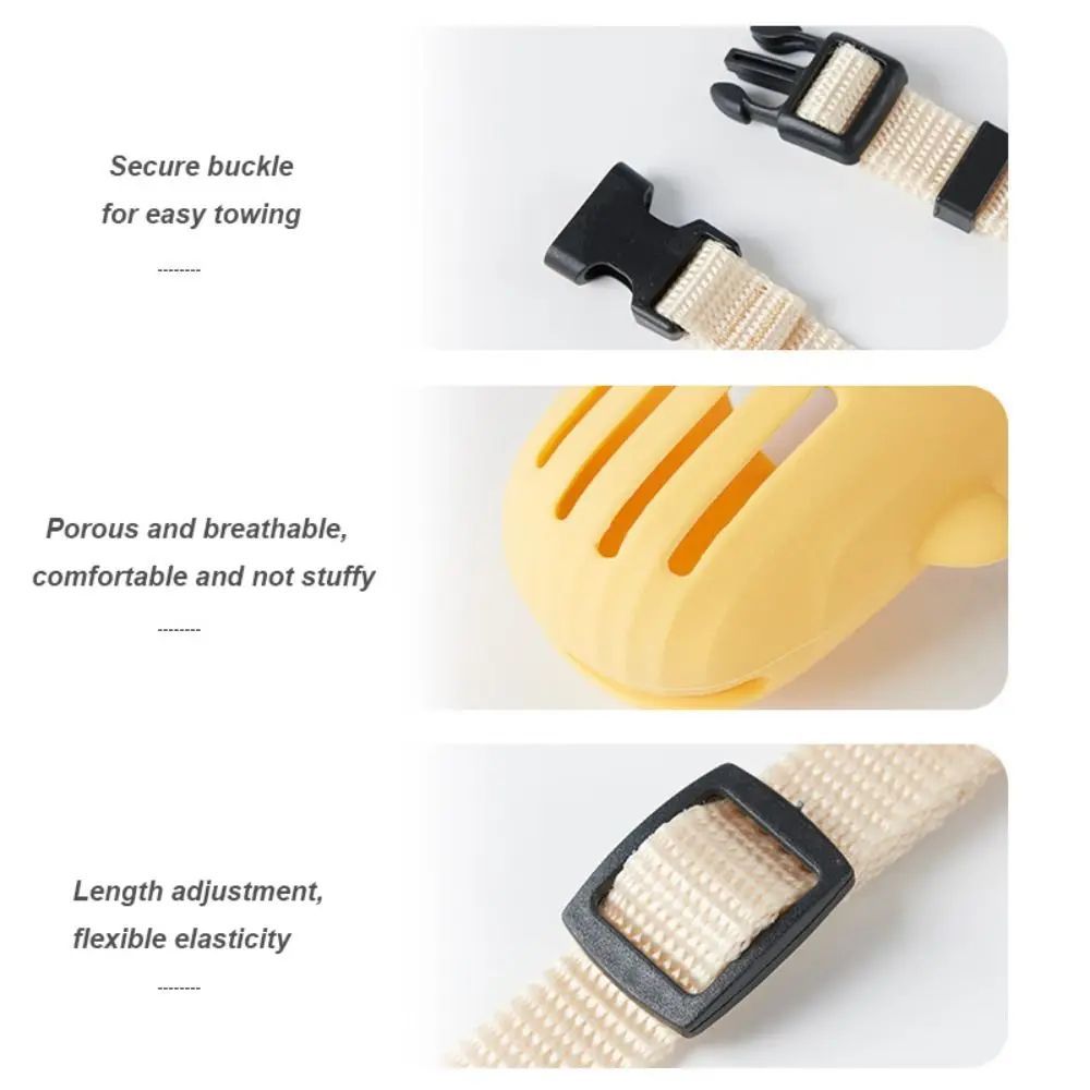 KFX-5765693 Adjustable Breathable Dog Muzzle for Small and Medium Pets - Anti-Biting Basket Design