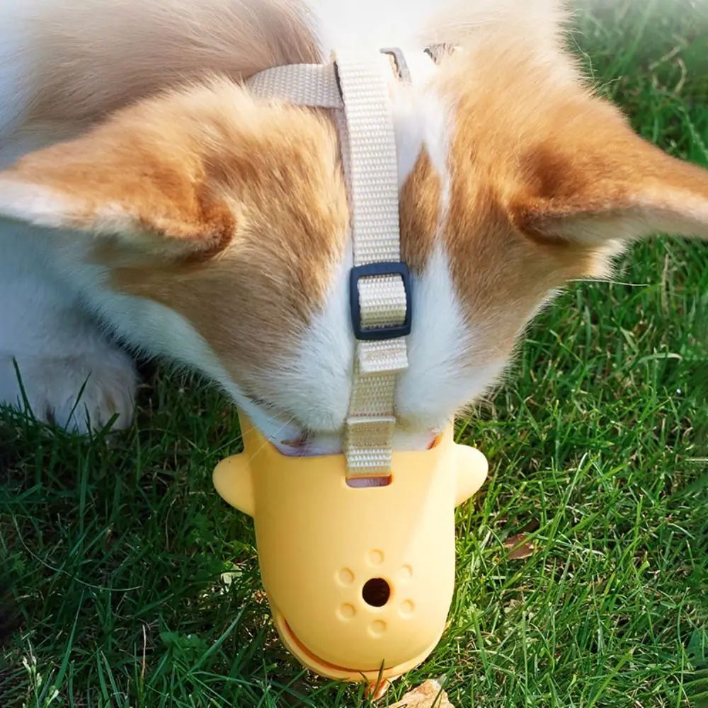 KFX-5765693 Adjustable Breathable Dog Muzzle for Small and Medium Pets - Anti-Biting Basket Design