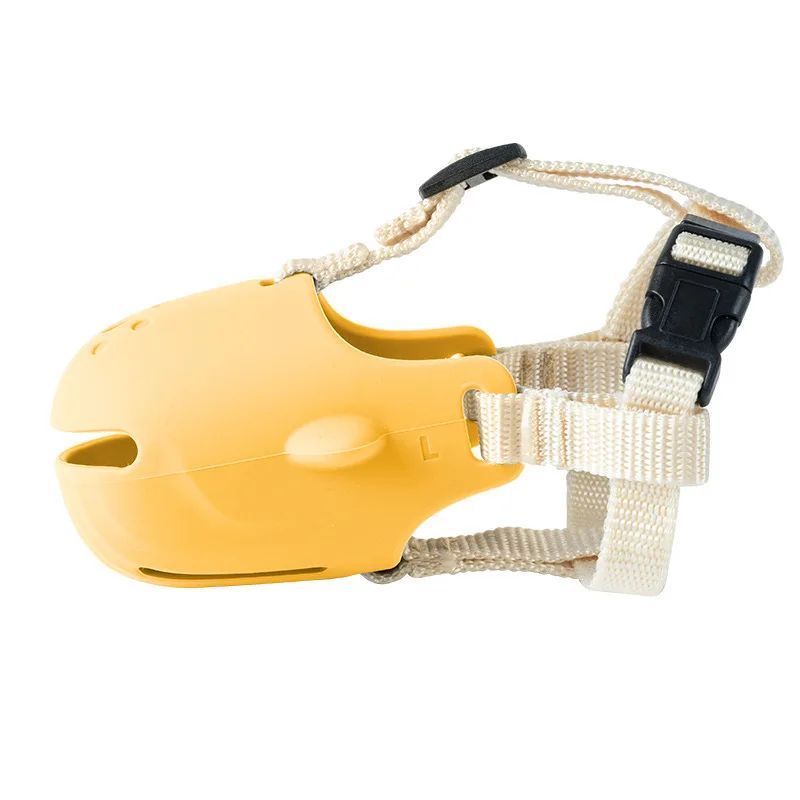 KFX-5765693 Adjustable Breathable Dog Muzzle for Small and Medium Pets - Anti-Biting Basket Design
