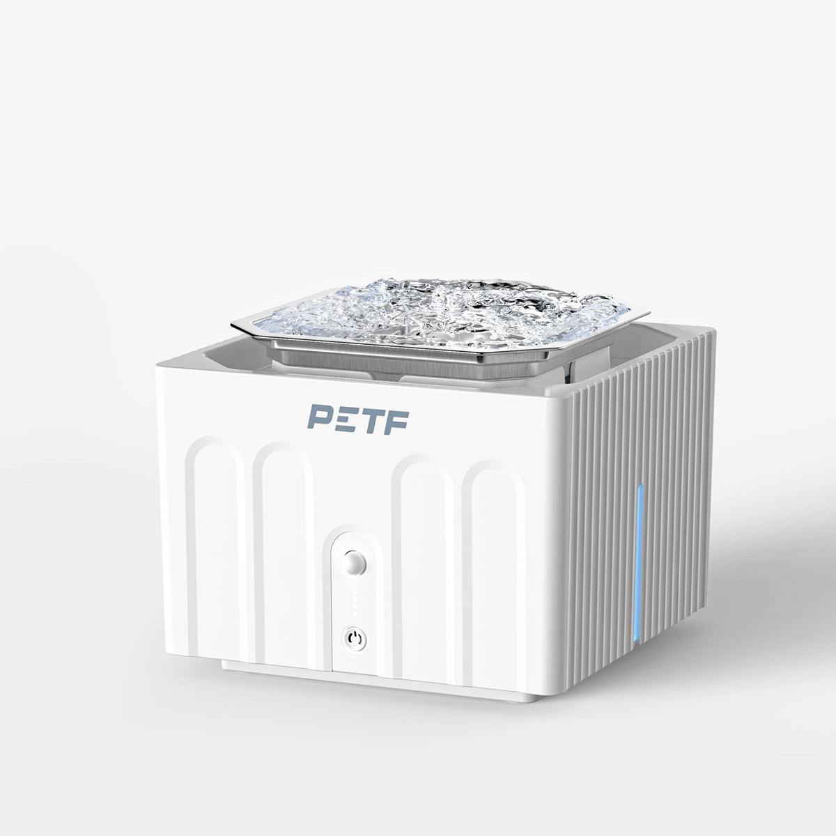 KFX-5768253 Wireless Smart Pet Water Dispenser with Constant Temperature and Stainless Steel Design, 2.2L Capacity
