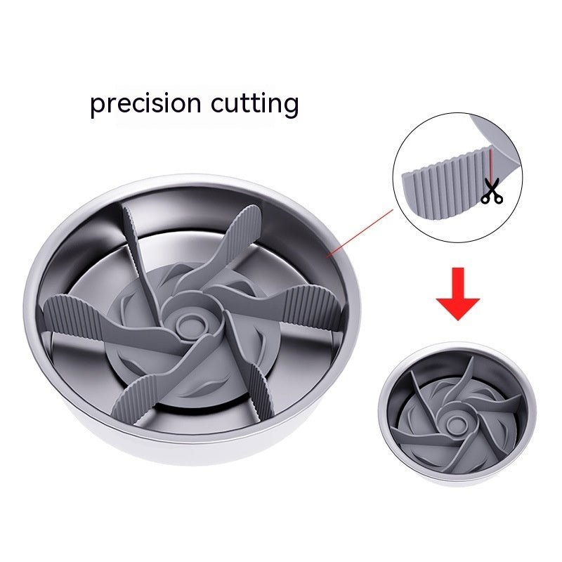 KFX-5768381 Anti-Choke Silicone Slow Feeding Pet Food Plate - Multiple Colors Available