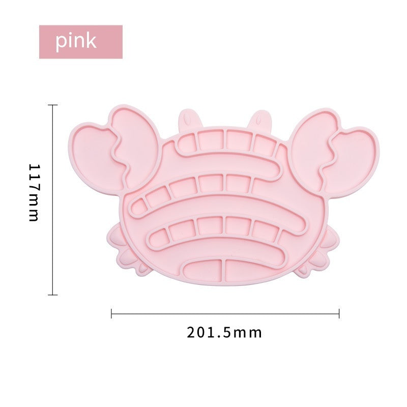 KFX-5768381 Anti-Choke Silicone Slow Feeding Pet Food Plate - Multiple Colors Available