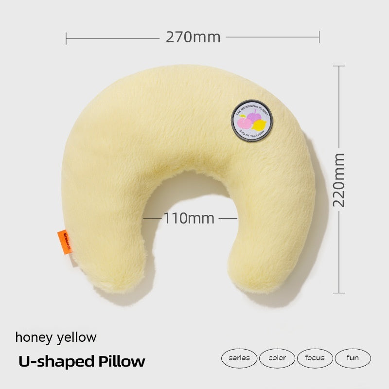 KFX-5769021 Cat U-shaped Memory Foam Pillow in Multiple Colors