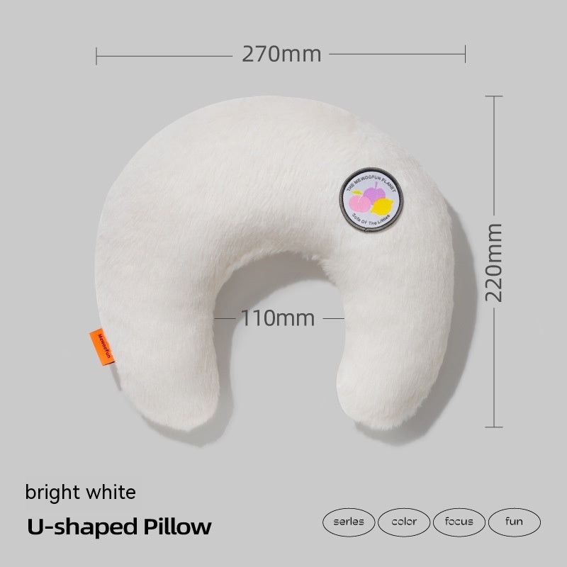 KFX-5769021 Cat U-shaped Memory Foam Pillow in Multiple Colors