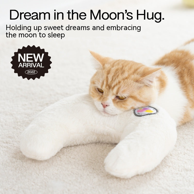 KFX-5769021 Cat U-shaped Memory Foam Pillow in Multiple Colors
