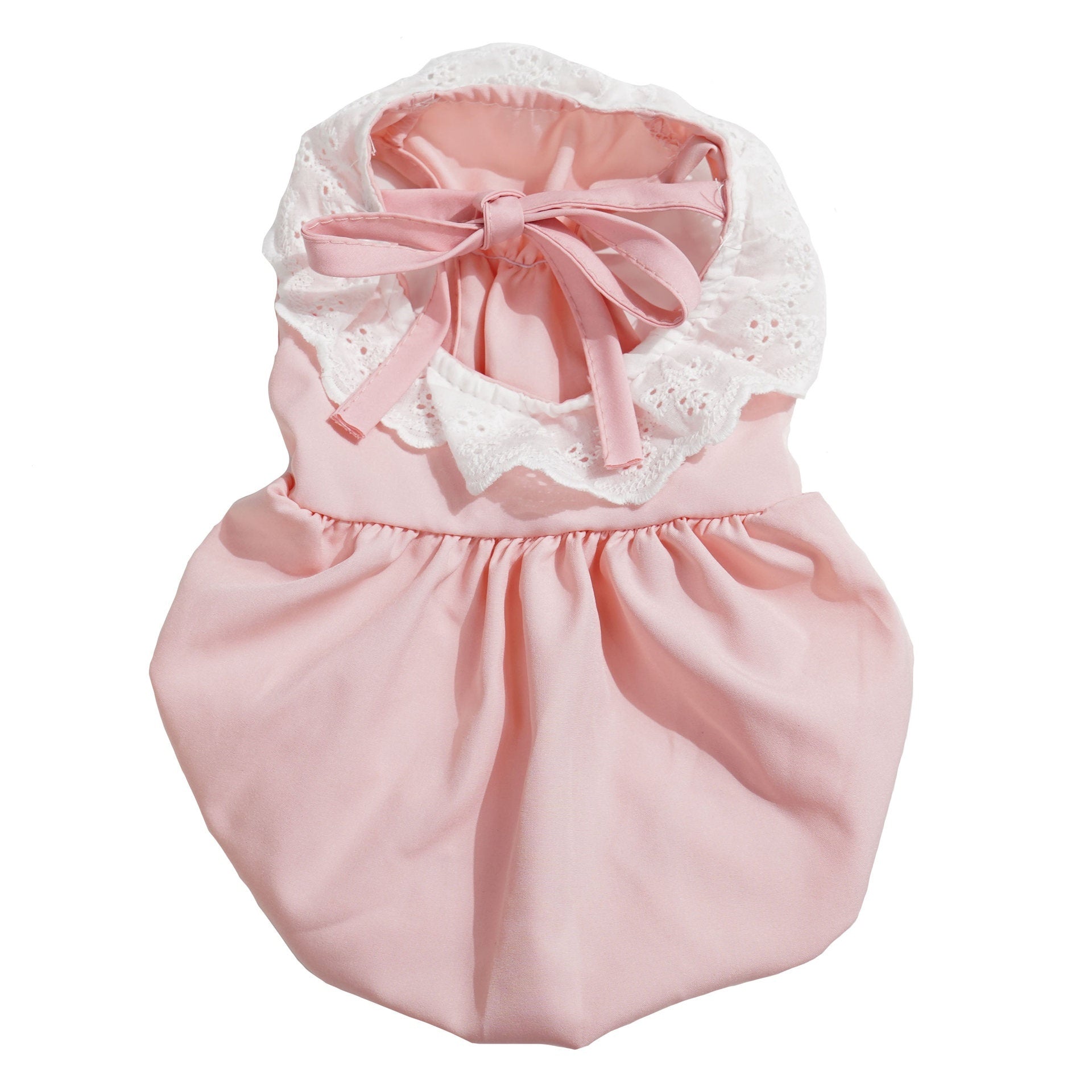 KFX-5772733 Lightweight Summer Cat Clothes in Yellow and Pink - Available in S, M, L, XL