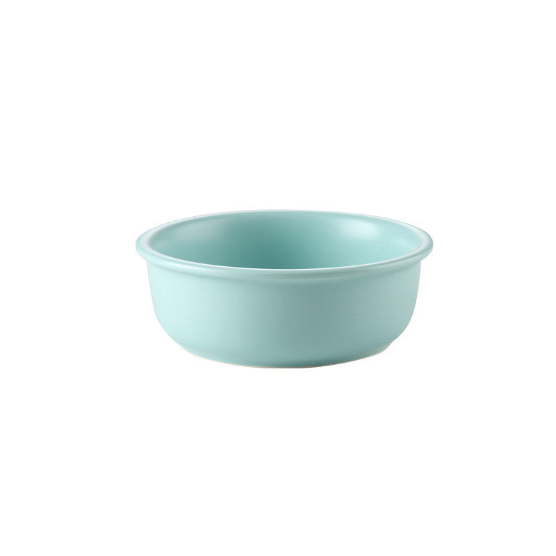 KFX-5774141 Ceramic Tableware with Elegant Gold Frame - 480ml & 1800ml Options
