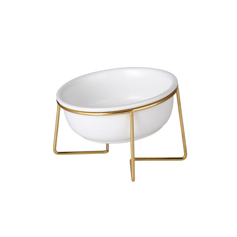 KFX-5774141 Ceramic Tableware with Elegant Gold Frame - 480ml & 1800ml Options