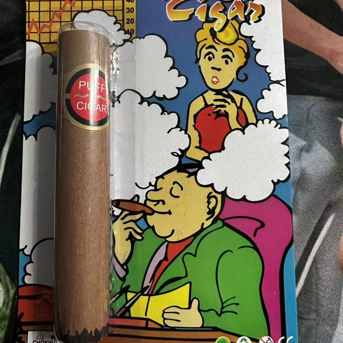 KFX-5776573 Personalized Halloween Cigar and Pipe Prop Toy