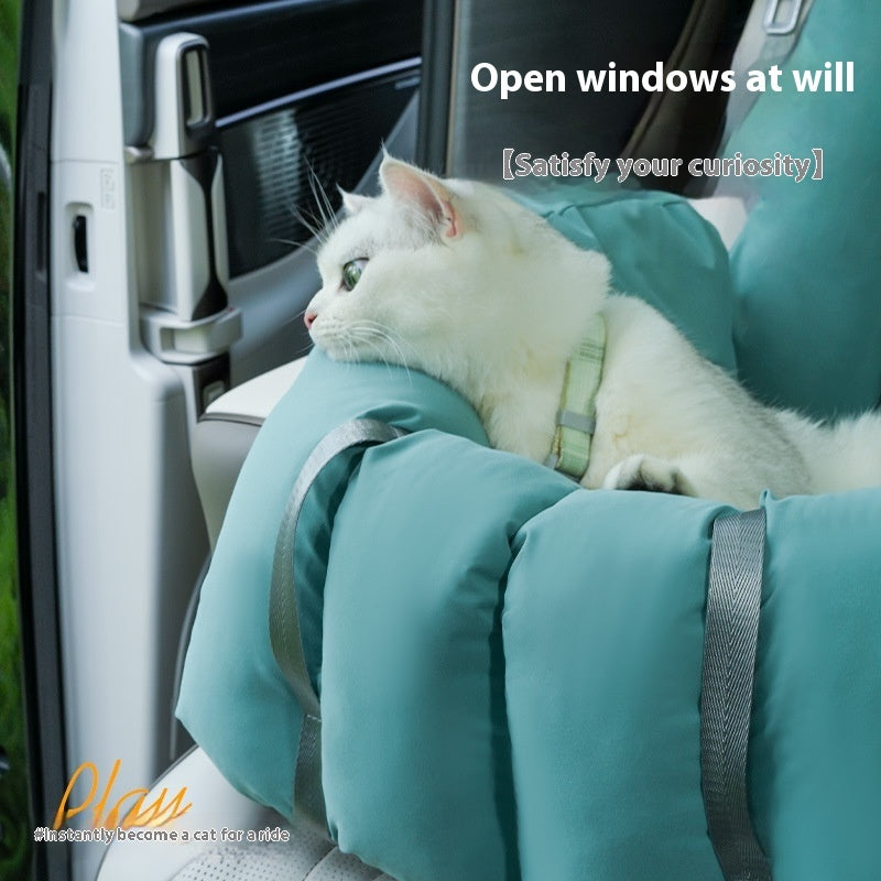 KFX-5777981 Cozy Car Cat Nest for Travel and Home Use