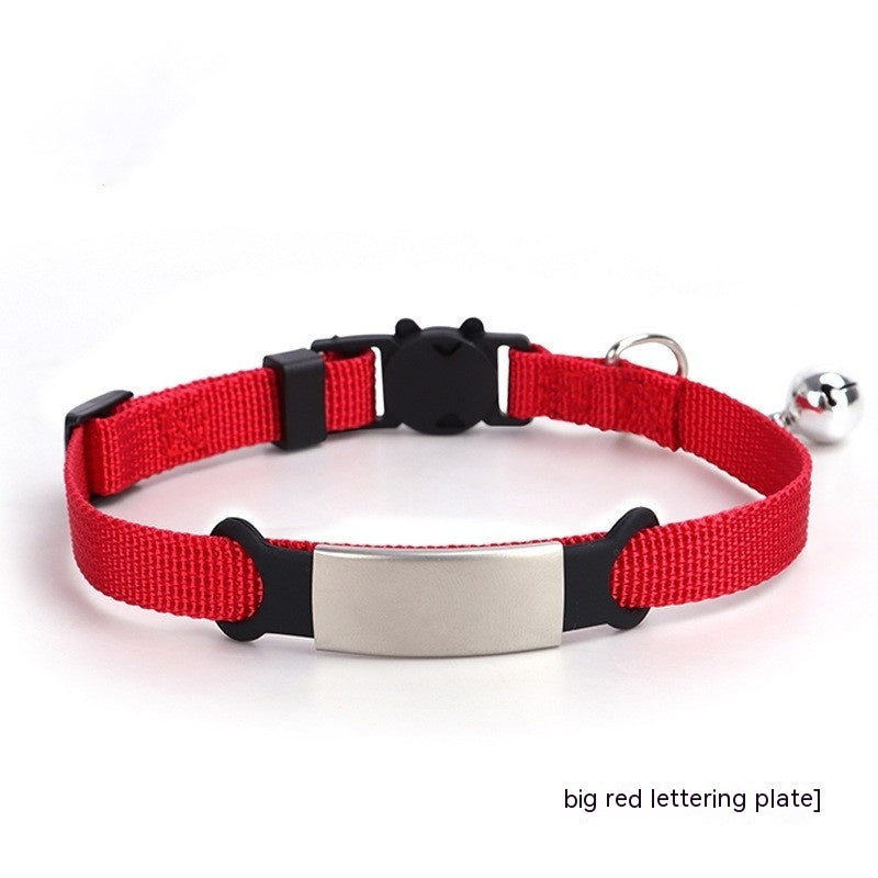 KFX-5779773 Colorful Cat Collar with Detachable Buckle - 8 Shades Available, 1.0 * 30CM