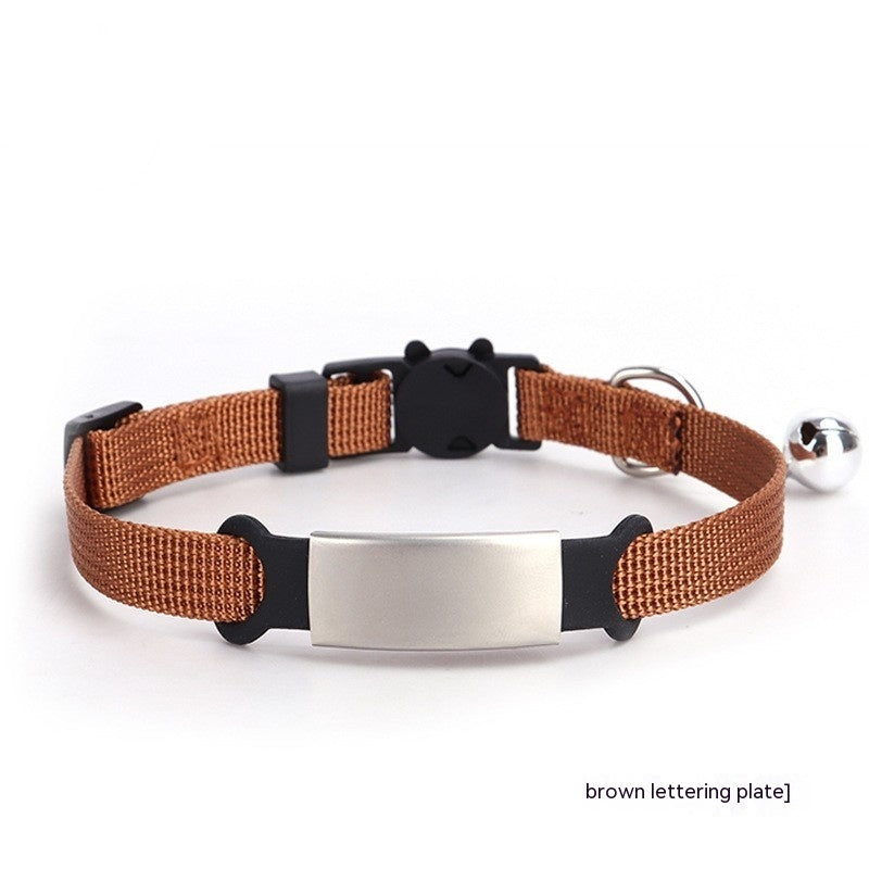 KFX-5779773 Colorful Cat Collar with Detachable Buckle - 8 Shades Available, 1.0 * 30CM