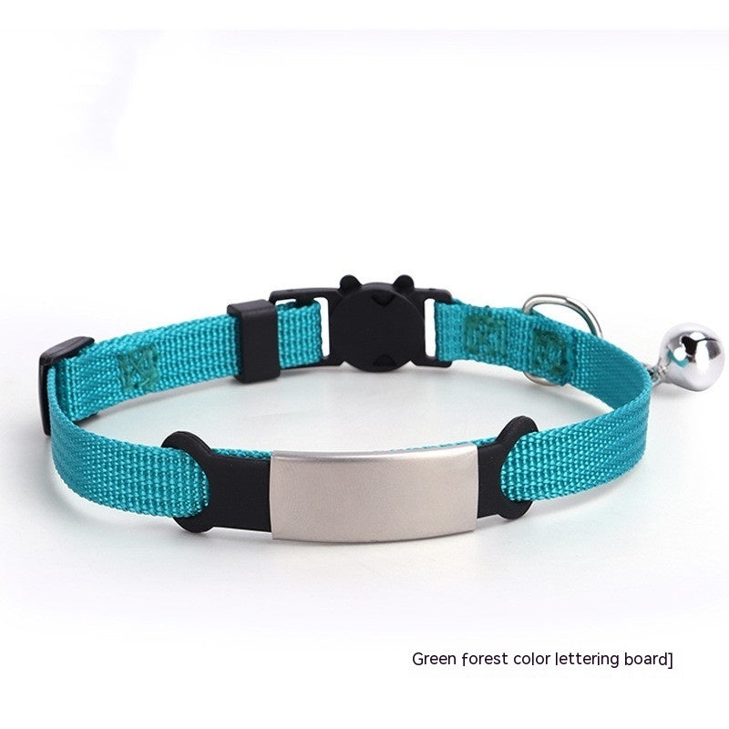 KFX-5779773 Colorful Cat Collar with Detachable Buckle - 8 Shades Available, 1.0 * 30CM
