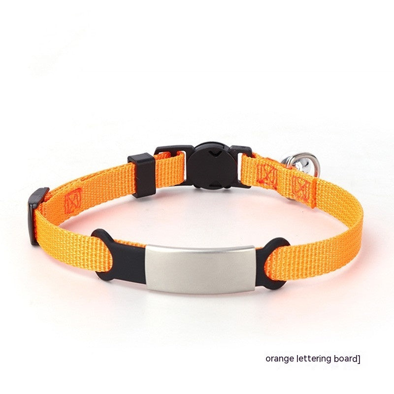 KFX-5779773 Colorful Cat Collar with Detachable Buckle - 8 Shades Available, 1.0 * 30CM