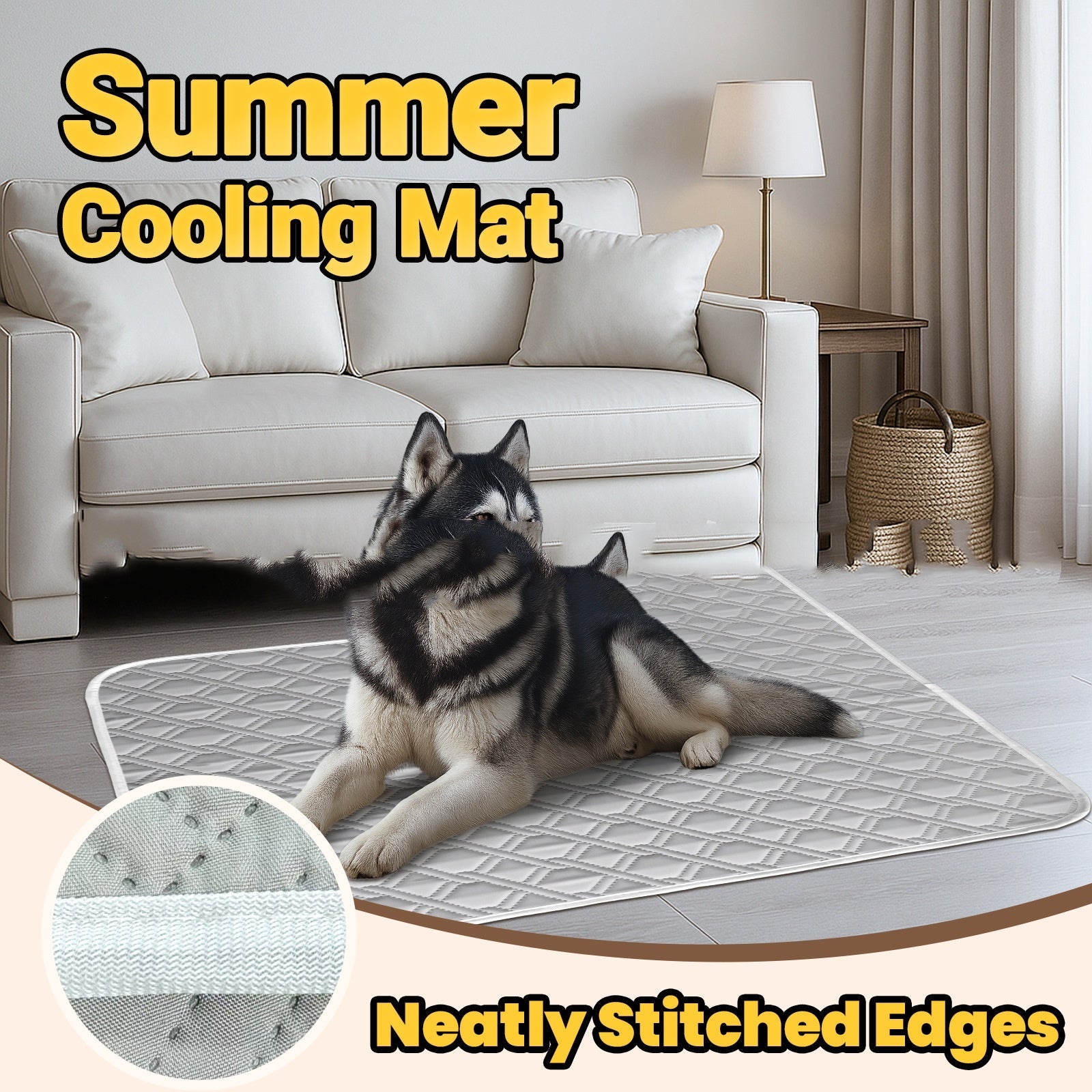 KFX-5785533 Super Large Pet Cooling Ice Pad for Dogs - Available in Various Sizes and Colors