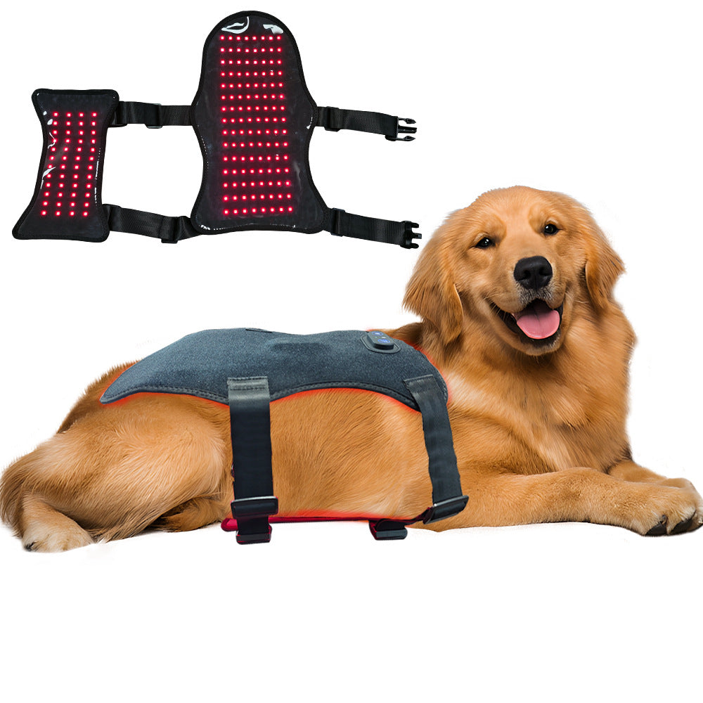 KFX-5788733 Red-Light Infrared Therapeutic Heating Fabric for Dogs - 5W, 120° Effective Range, 40 Lamp Beads