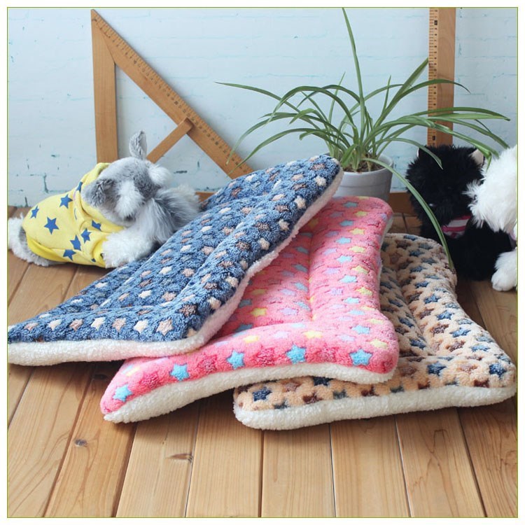 KFX-5791293 Waterproof Suede Plush Mat for Cats and Dogs - Leakproof Sheepskin and Wool Design