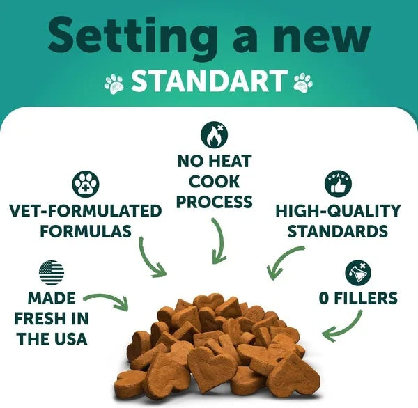 KFX-5795261 Hemp Calming Chews for Dogs - Anxiety Relief Treats with Natural Ingredients for Stress Reduction and Hip Support - 120 Count