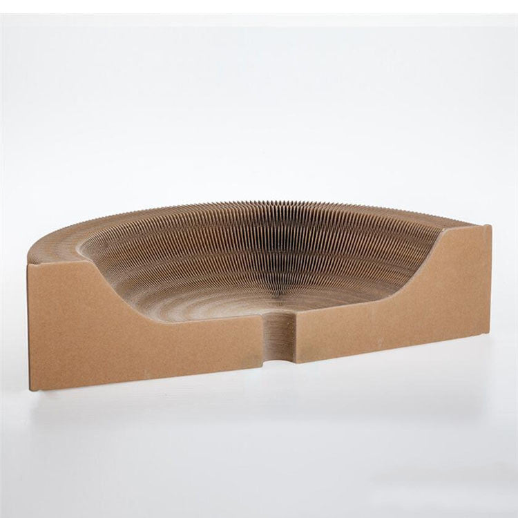 KFX-5795389 Foldable Large Corrugated Cat Scratching Board – Eco-Friendly Claw Sharpener for All Cats