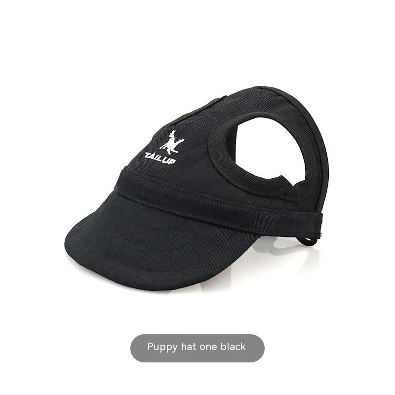 KFX-5795773 Pet Baseball Cap for Dogs - Stylish Canvas Hat in Various Colors and Sizes