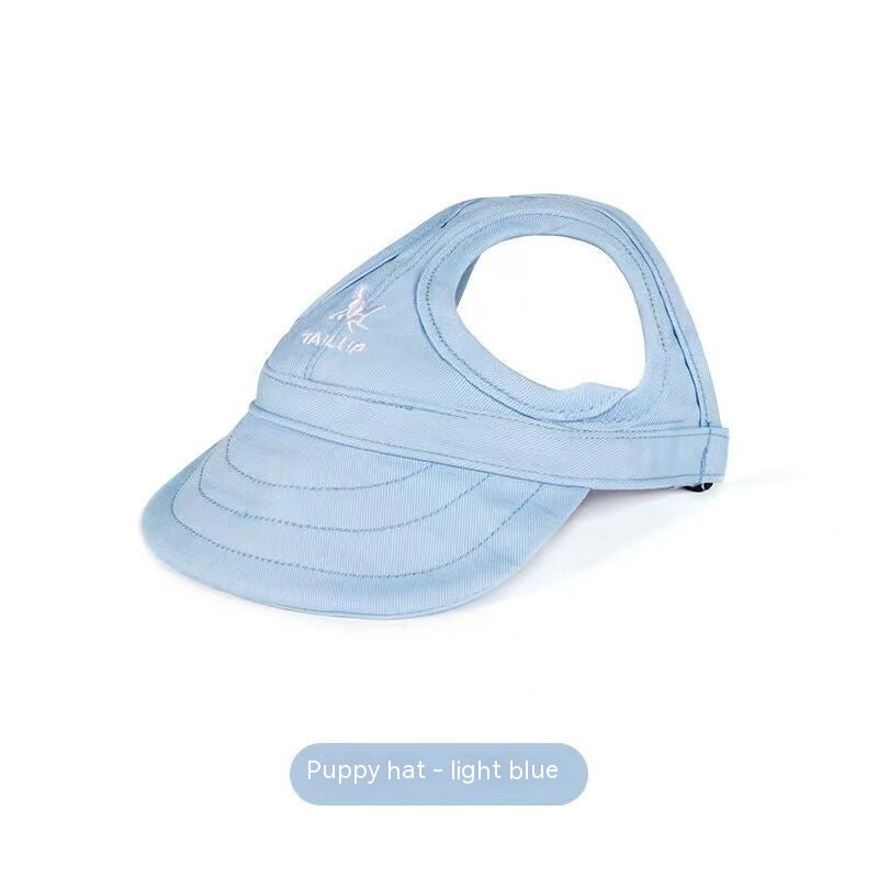 KFX-5795773 Pet Baseball Cap for Dogs - Stylish Canvas Hat in Various Colors and Sizes