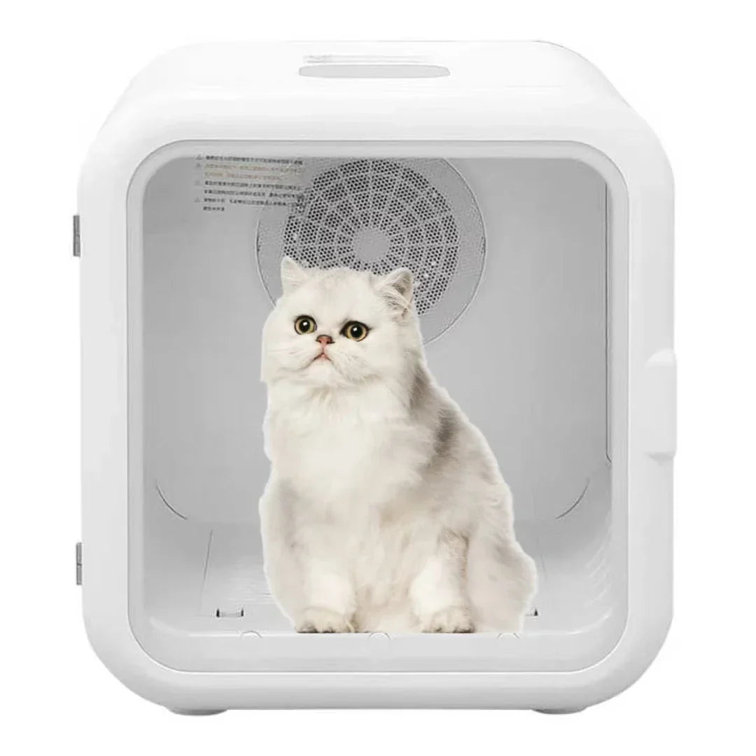 KFX-579667 Smart Pet Hair Drying Box with Low Noise Air Blower for Dogs and Cats, 1000W, Eco-Friendly Design