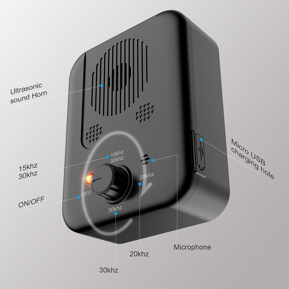 KFX-5798461 Ultrasonic Anti-Barking Device for Outdoor Dogs - Pet Training Bark Control System