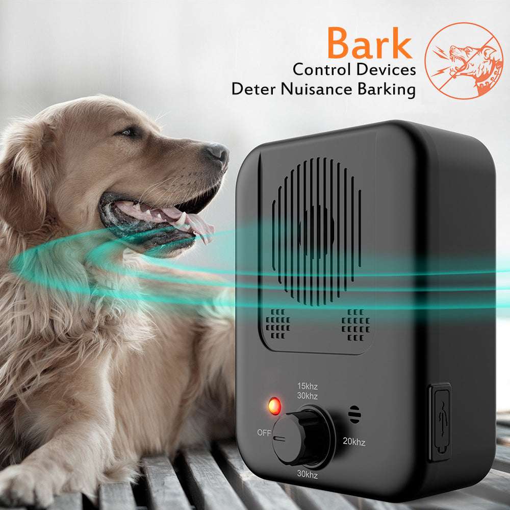 KFX-5798461 Ultrasonic Anti-Barking Device for Outdoor Dogs - Pet Training Bark Control System